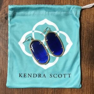 Kendra Scott Earrings in Cobalt